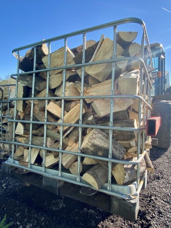 Air Dried Hardwood Logs IBC (Cubic Metre)